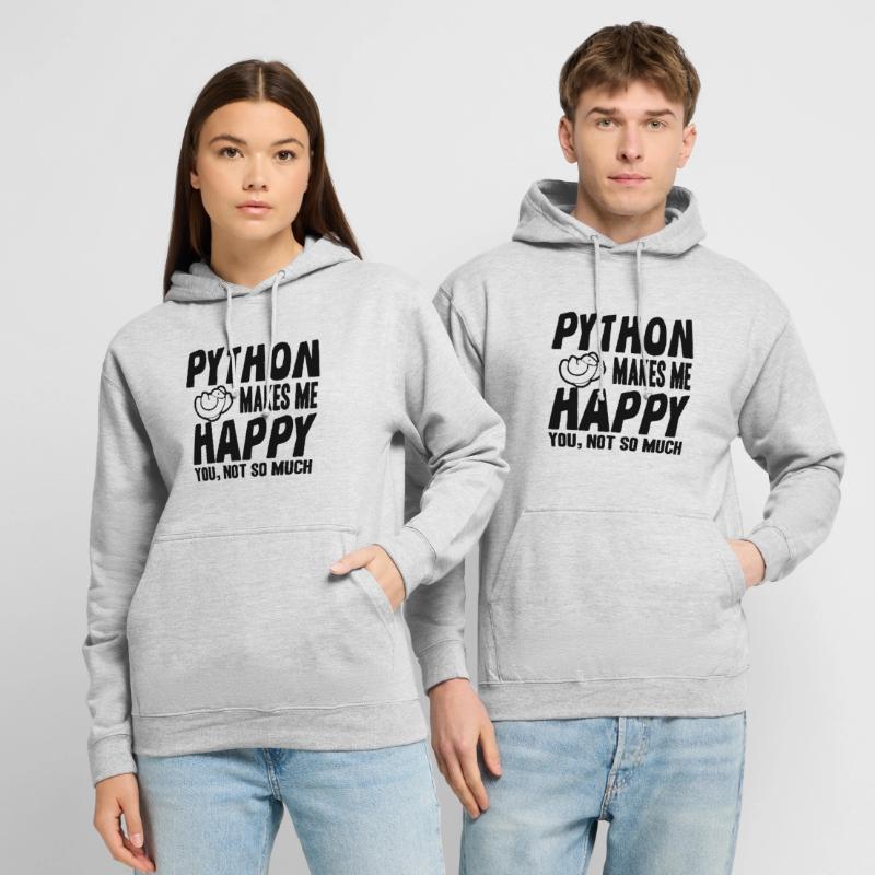 Python Sweat-shirt à capuche unisexe