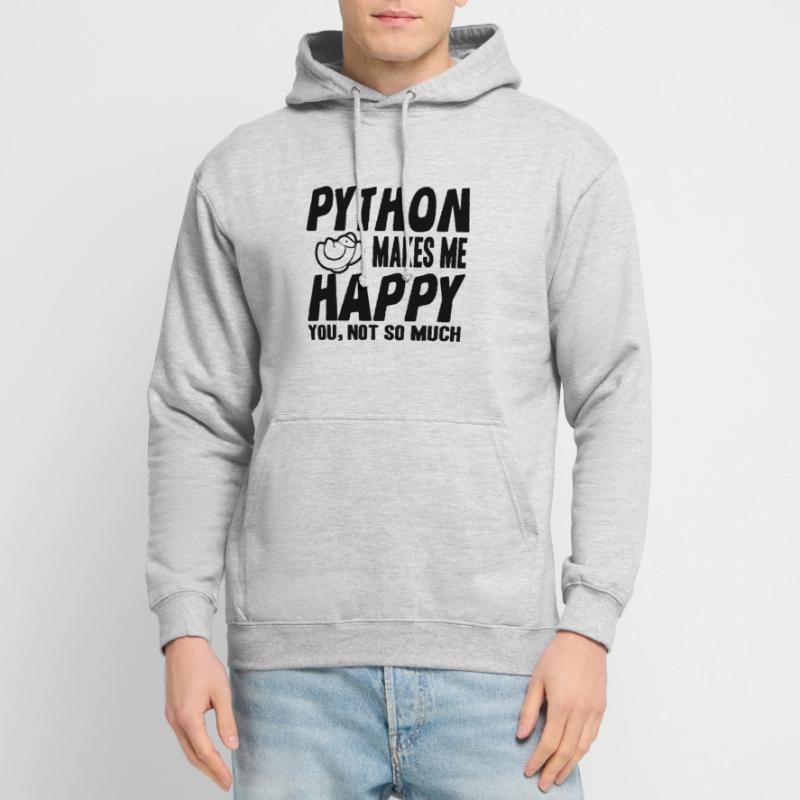 Python Sweat-shirt à capuche unisexe