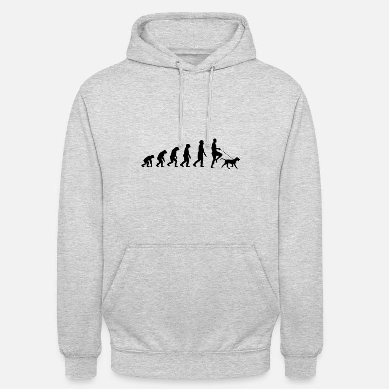 Labrador Evolution - Unisex Hoodie - light heather grey