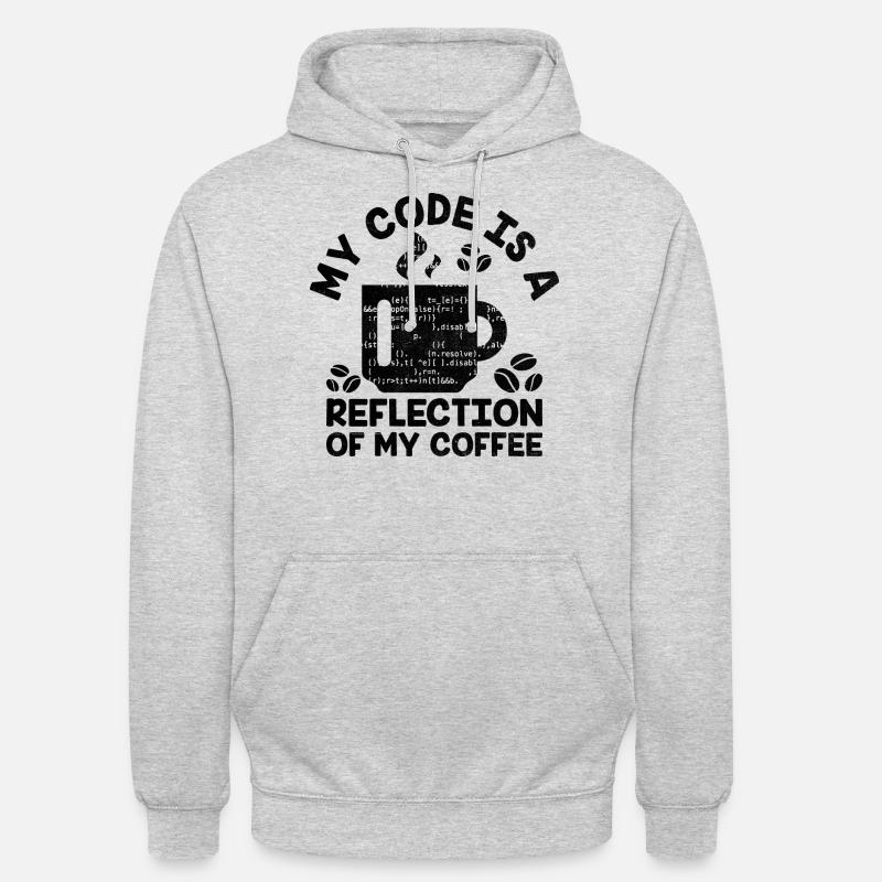 Kaffee-Codierung Programmierer Programmierer Entwickler Nerd Coff Unisex Hoodie