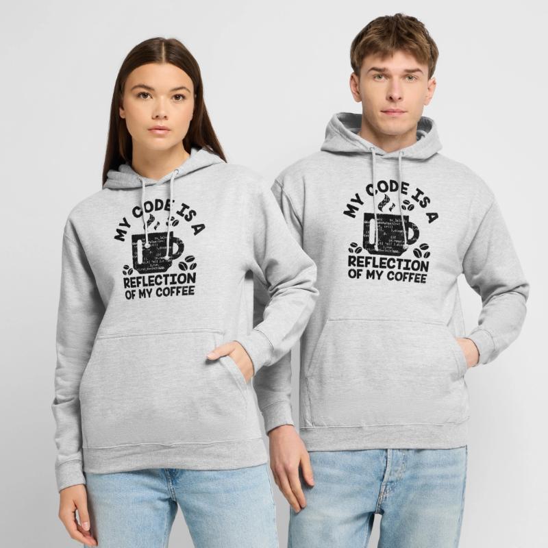 Kaffee-Codierung Programmierer Programmierer Entwickler Nerd Coff Unisex Hoodie