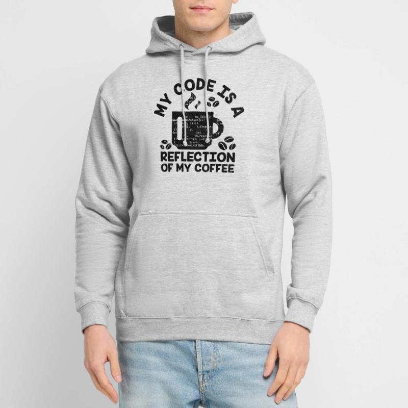 Kaffee-Codierung Programmierer Programmierer Entwickler Nerd Coff Unisex Hoodie