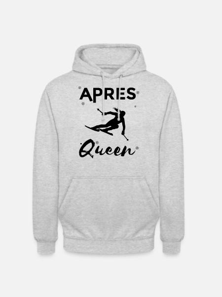 Après Queen - - Unisex Hoodie - light heather grey