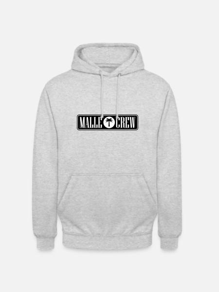 Malle Crew - Unisex Hoodie - light heather grey