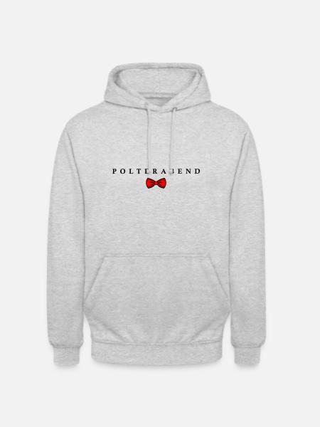 Polterabend Junggesellenabschied - Unisex Hoodie - Hellgrau meliert