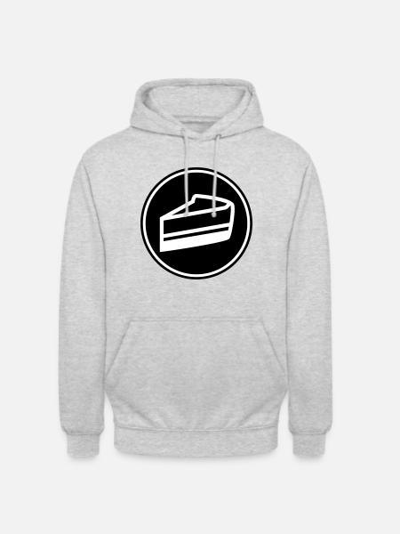 Cake cheesecake - Unisex Hoodie - light heather grey