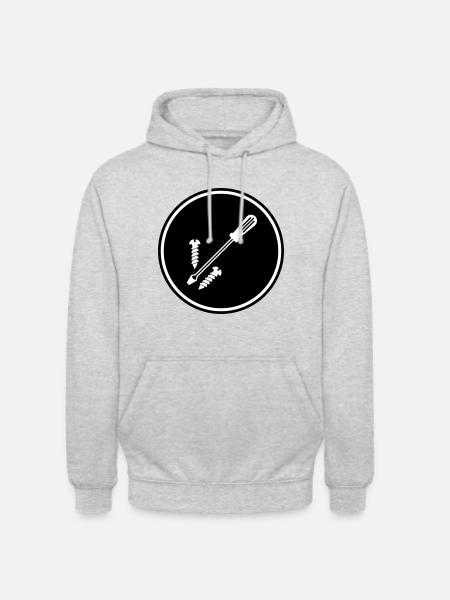 Screwdriver Symbol - Unisex Hoodie - light heather grey