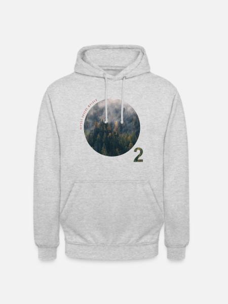 Save our forests - Unisex Hoodie - light heather grey