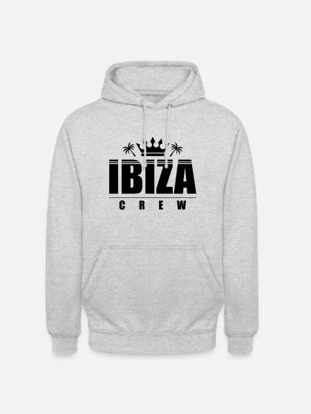 Ibiza Crew - Unisex Hoodie - light heather grey