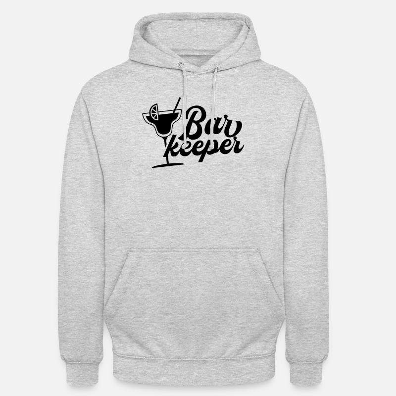 Bartender Barman Bar Profession Bartender - Unisex Hoodie - light heather grey