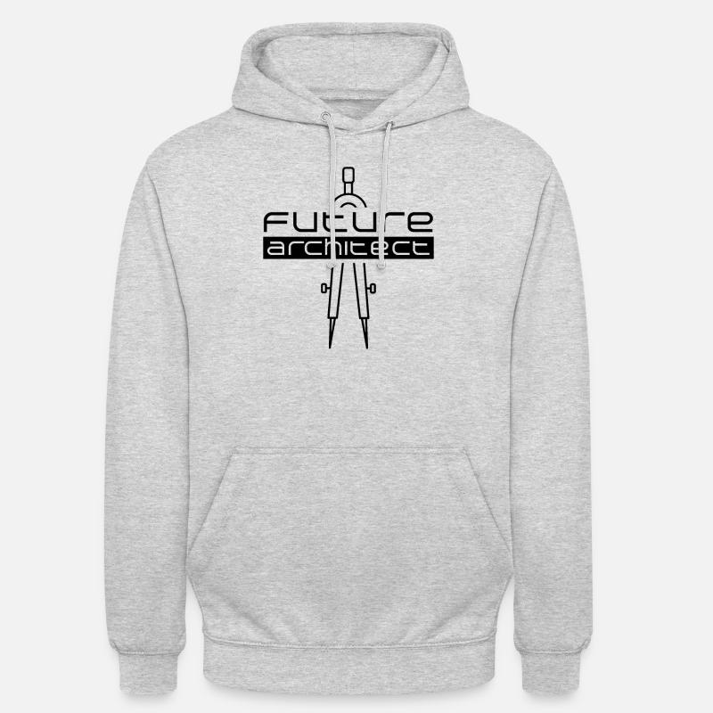 Future Architect Architecture Architect - Unisex Hoodie - light heather grey
