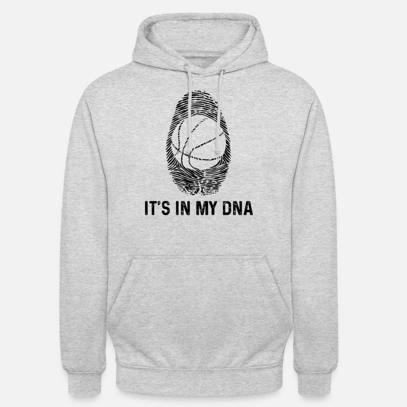 C’est dans mon ADN - - Sweat-shirt à capuche unisexe - gris clair chiné