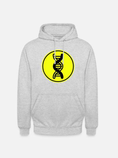 Dna symbol - Unisex Hoodie - Hellgrau meliert