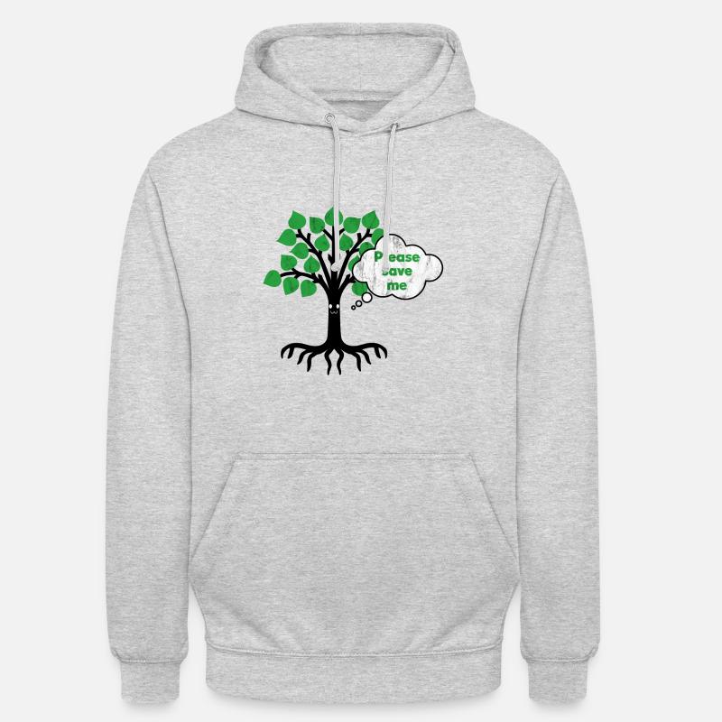 Deforestation Tree Deforestation - Unisex Hoodie - light heather grey