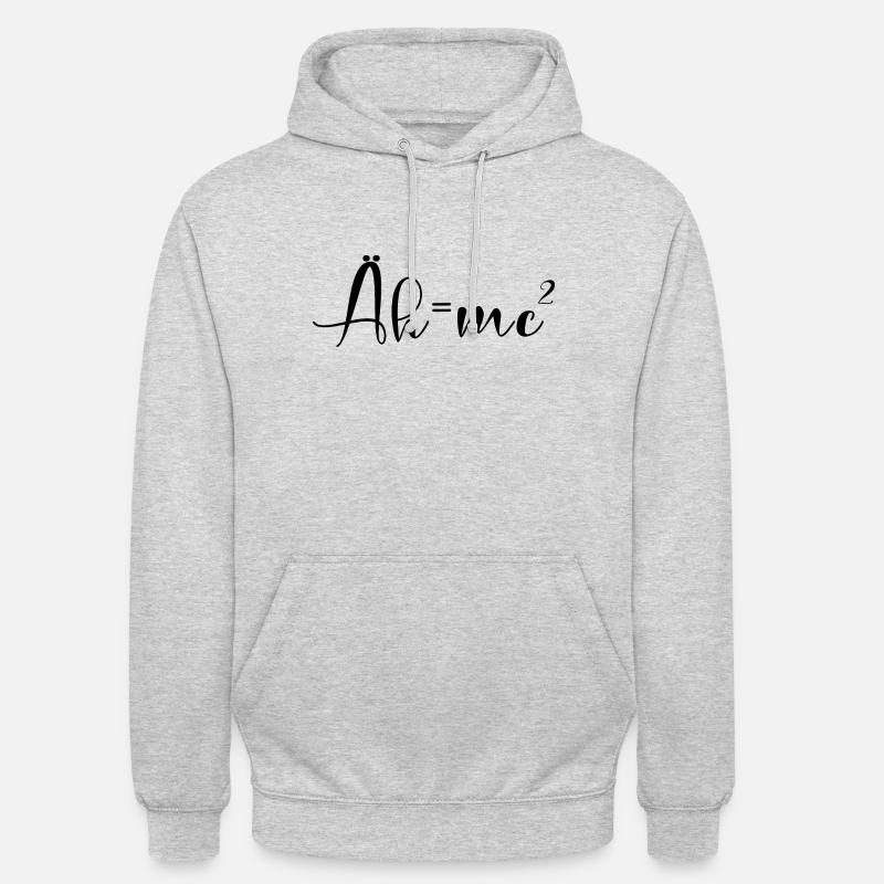 Ähm2 - Unisex Hoodie - Hellgrau meliert