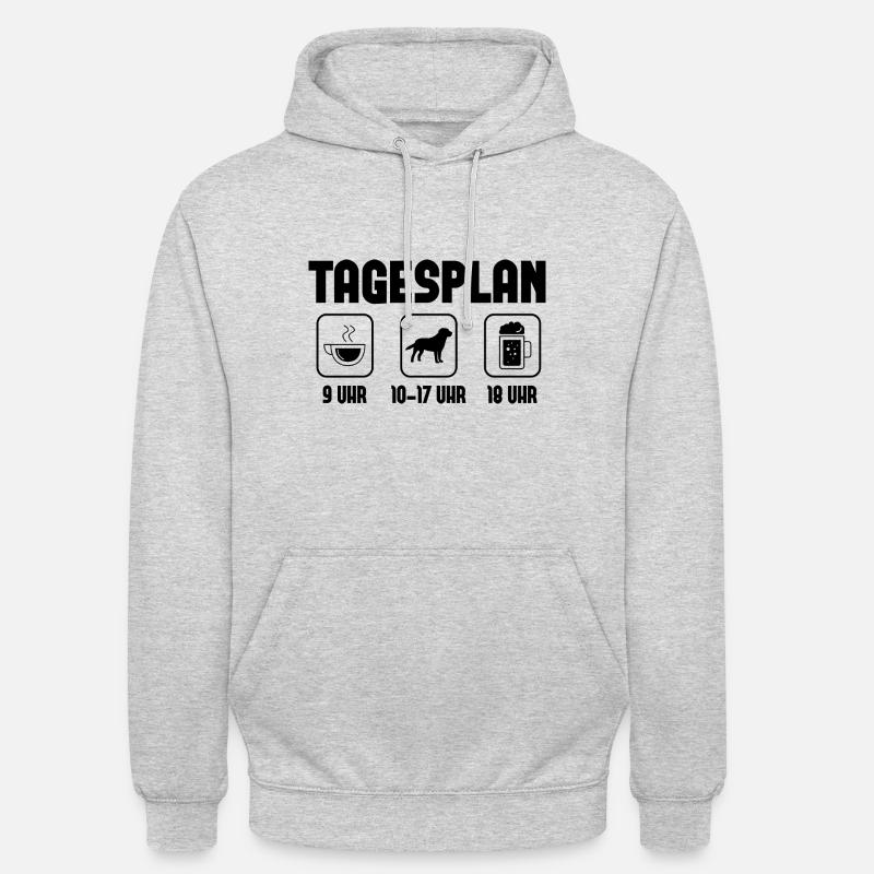Schedule - - Unisex Hoodie - light heather grey