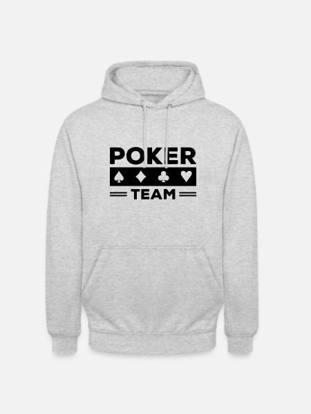 poker team - Unisex Hoodie - light heather grey