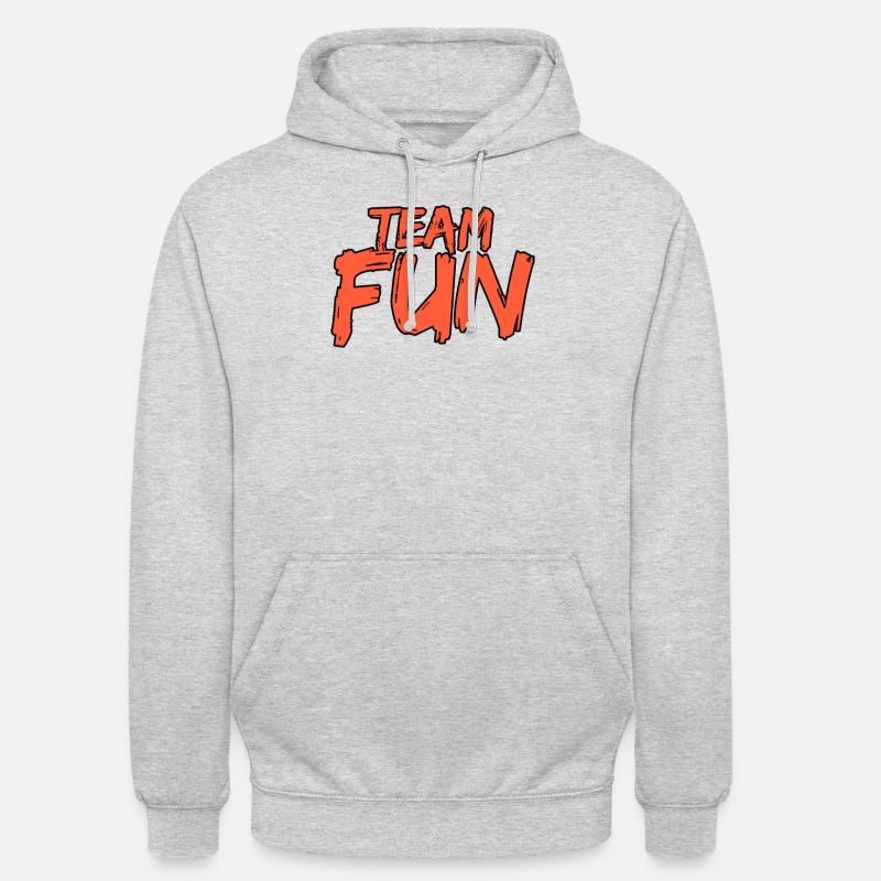 Team Fun - Unisex Hoodie - light heather grey