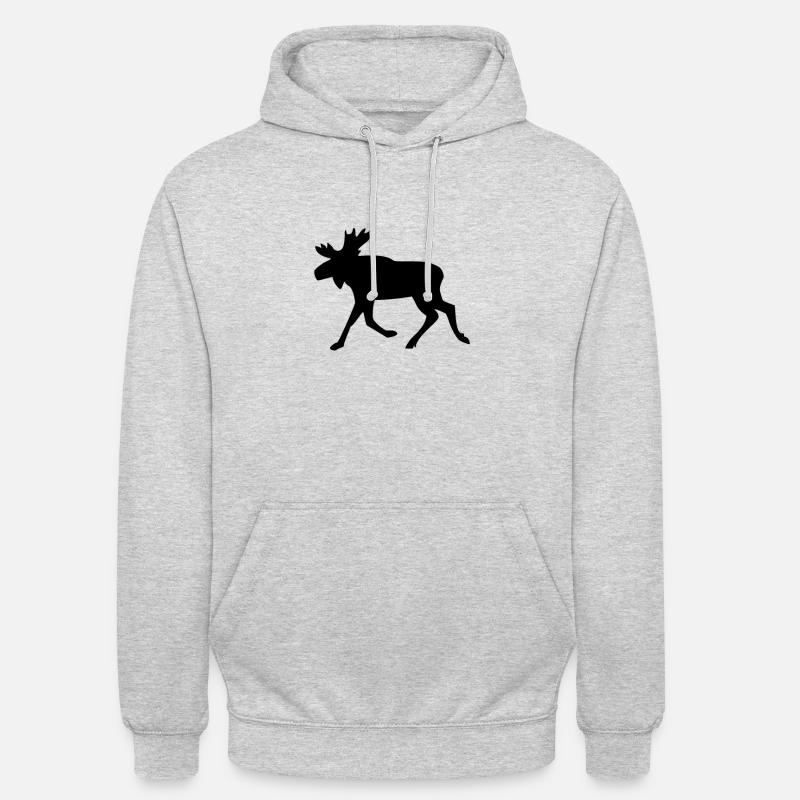 Orignal nature - Sweat-shirt à capuche unisexe - gris clair chiné