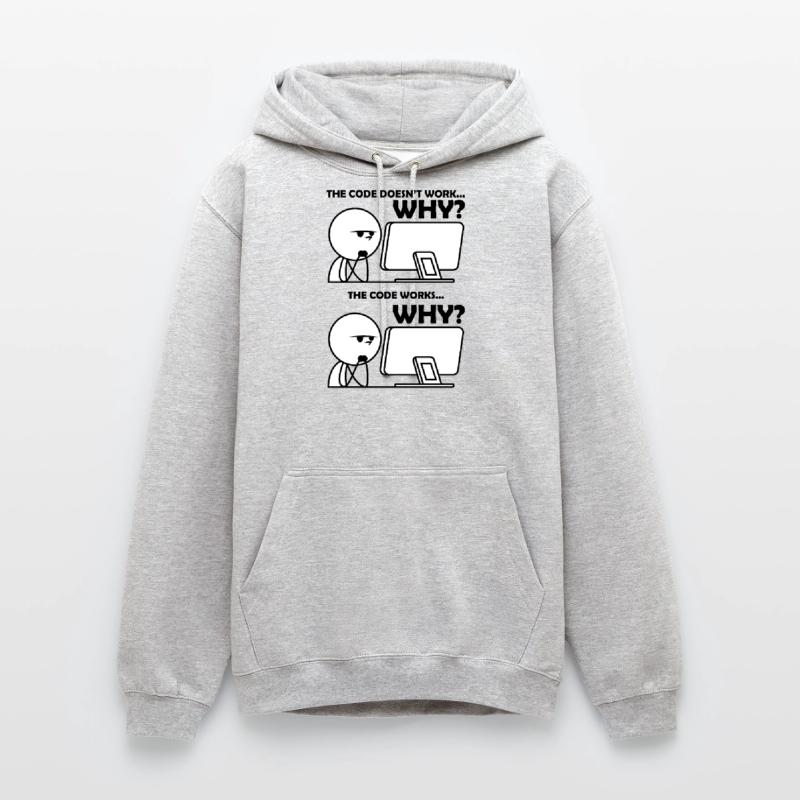 Programmation Code Drôle Sweat-shirt à capuche unisexe