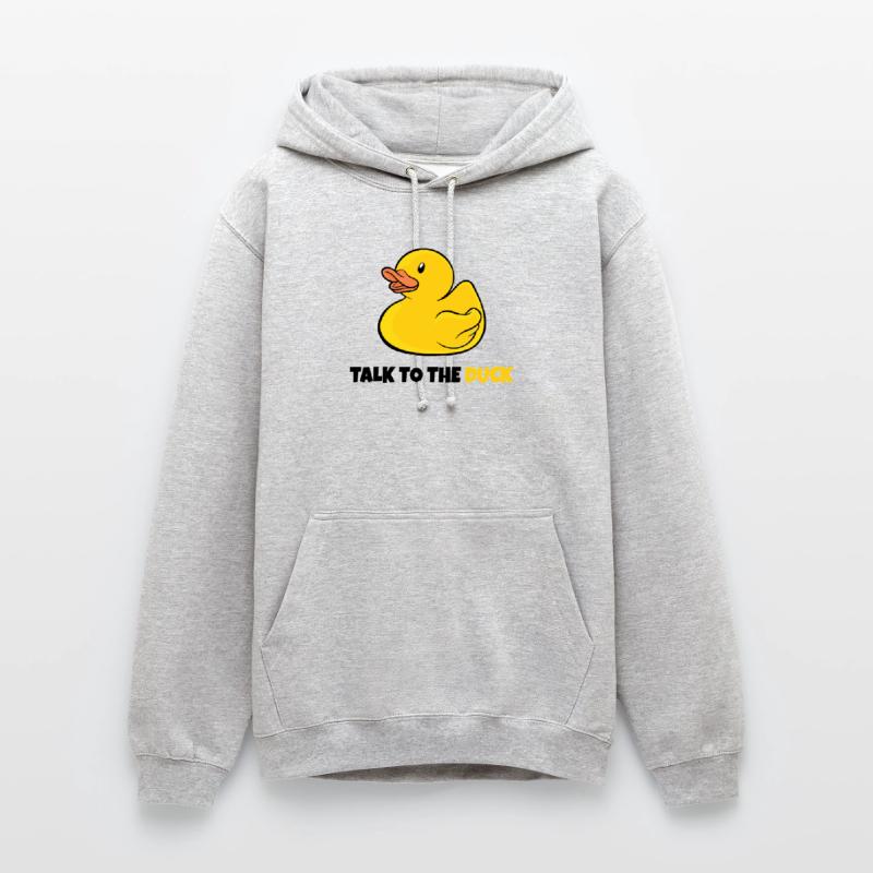 Programmer rubber duck debugging Unisex Hoodie