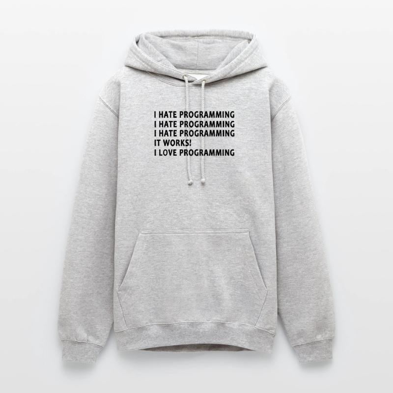 I Love Programming Funny Programmer Unisex Hoodie