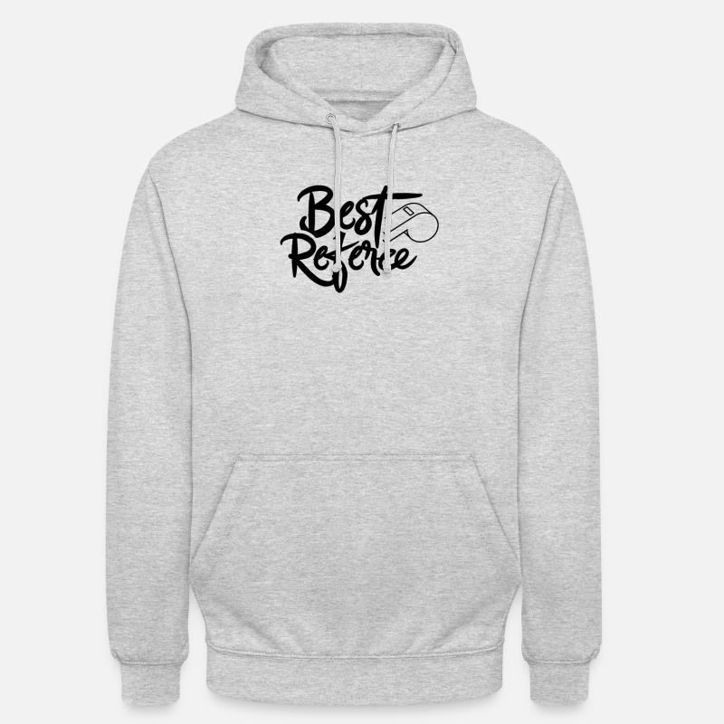 Best Referee Referee Referee Team - Unisex Hoodie - light heather grey