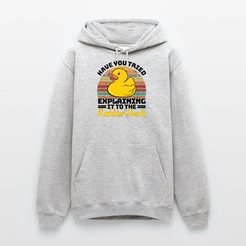 Programmierer Programming Duck Gummiente Unisex Hoodie