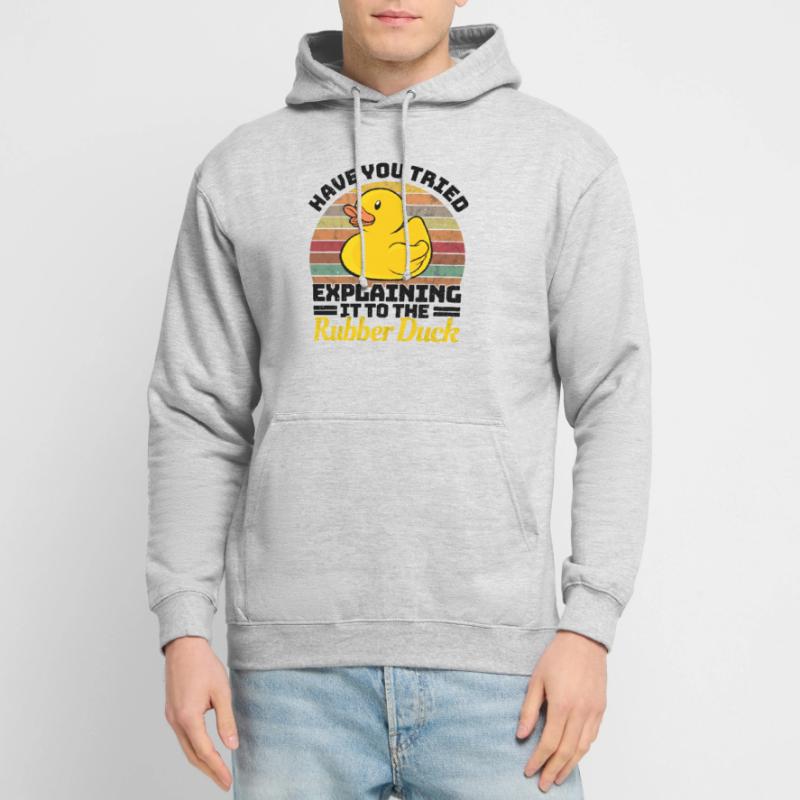 Programmer Programming Duck Rubber Duck Unisex Hoodie