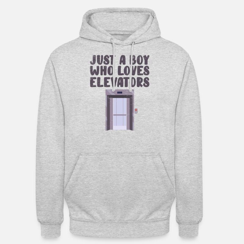 Elevator Technician Elevator Mechanic Elevator - Unisex Hoodie - light heather grey