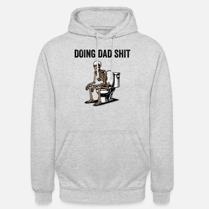 Doing Dad Shit - Unisex Hoodie - light heather grey
