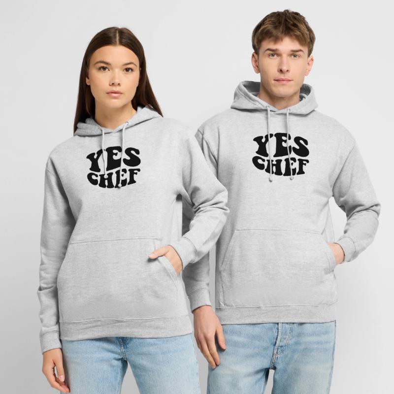 Ja Chef Lustiges Restaurant Küche Kochen Ja Chef Unisex Hoodie