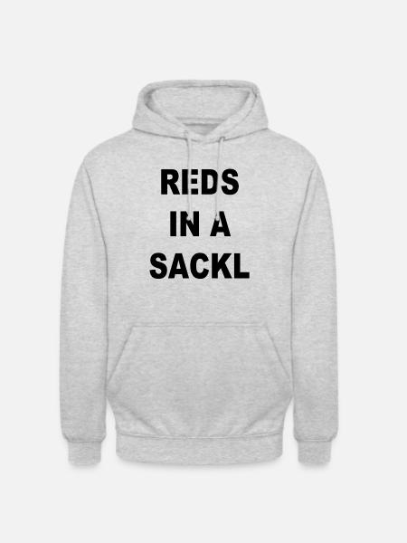 Dummer Spruch - Unisex Hoodie - Hellgrau meliert