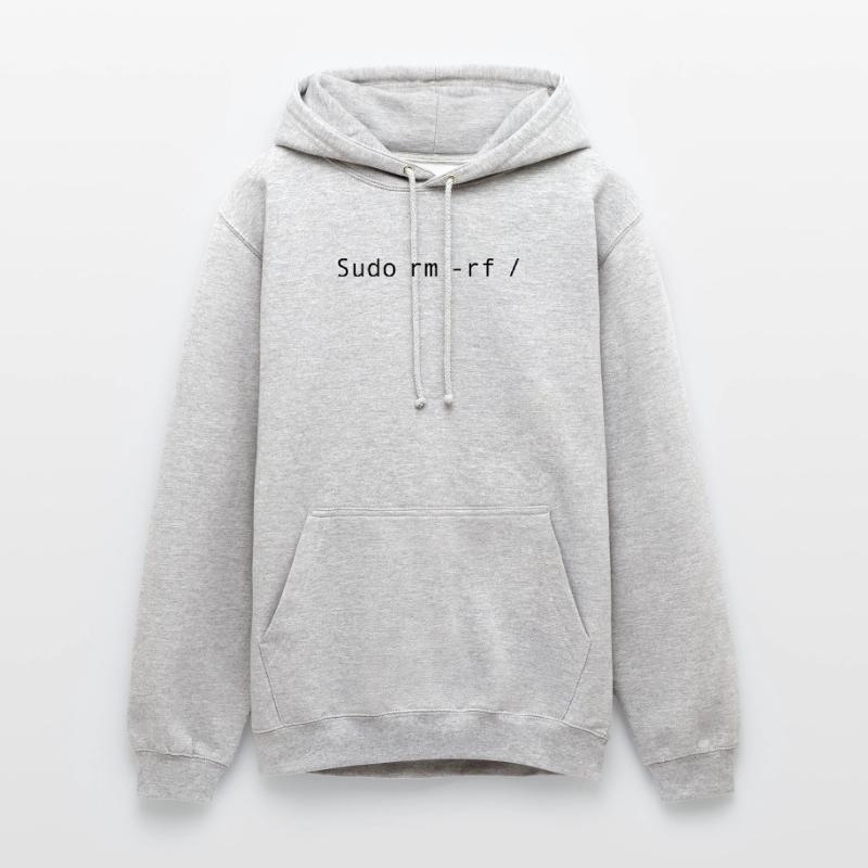 Linux Coding Sudo rm -rf / Sweat-shirt à capuche unisexe