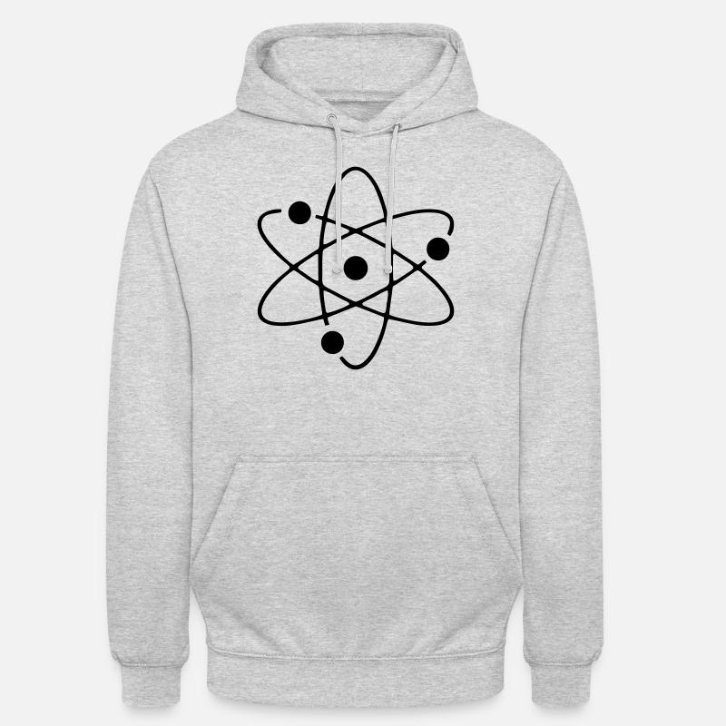 Atom - Unisex Hoodie - light heather grey