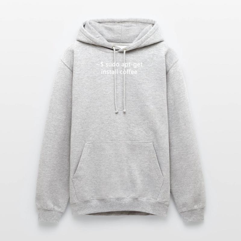 Sysadmin Linux Sudo Apt-Get Install Coffee Unisex Hoodie