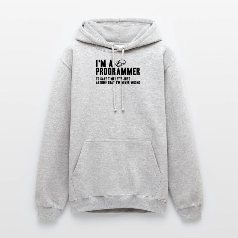 Cadeau pour programmeur Coding Programmer Sweat-shirt à capuche unisexe