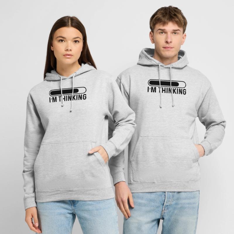 Coding Nerd Gamer I'm Thinking Programmer Unisex Hoodie