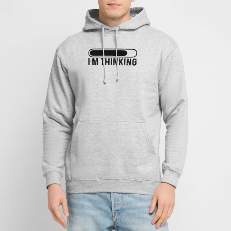 Coding Nerd Gamer I'm Thinking Programmer Unisex Hoodie