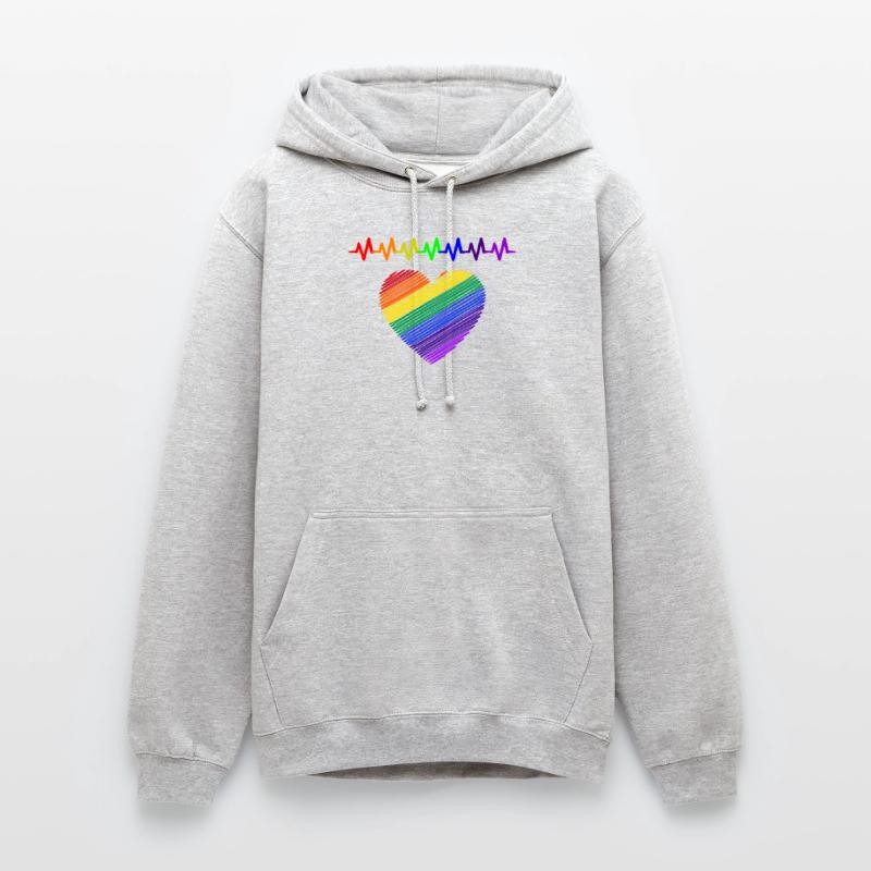 Arco iris, arco iris, arco iris, arco iris Sudadera con capucha unisex