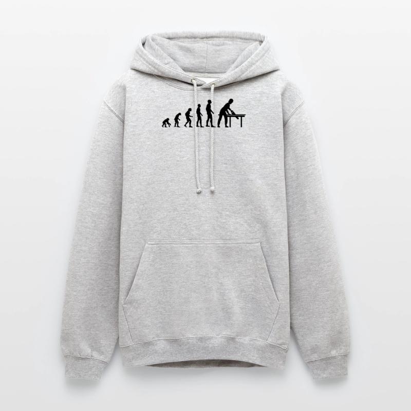 Handwerker Beruf Evolution Arbeiter Geschenk Unisex Hoodie