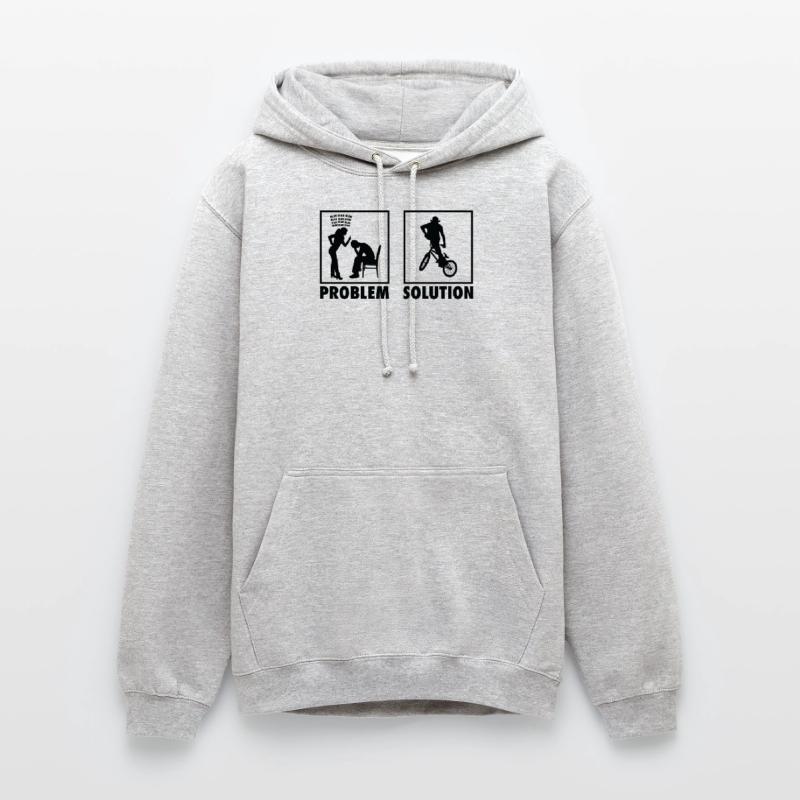 BMX Bikers Statement Problem Solution. Unisex Hoodie