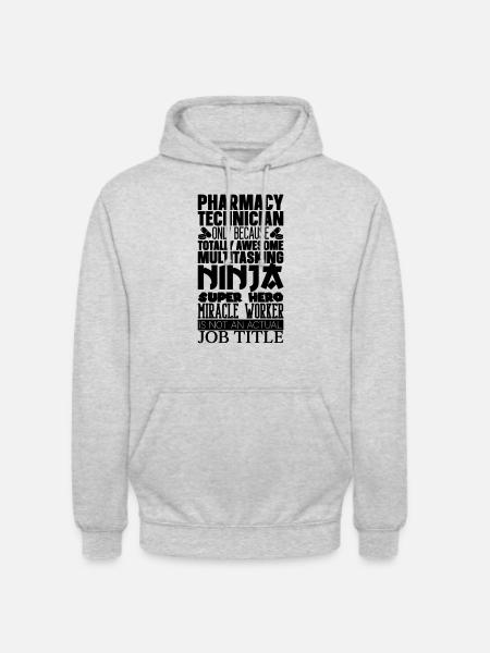 Pharmacy Technician Pharmacy Gift Idea - Unisex Hoodie - light heather grey
