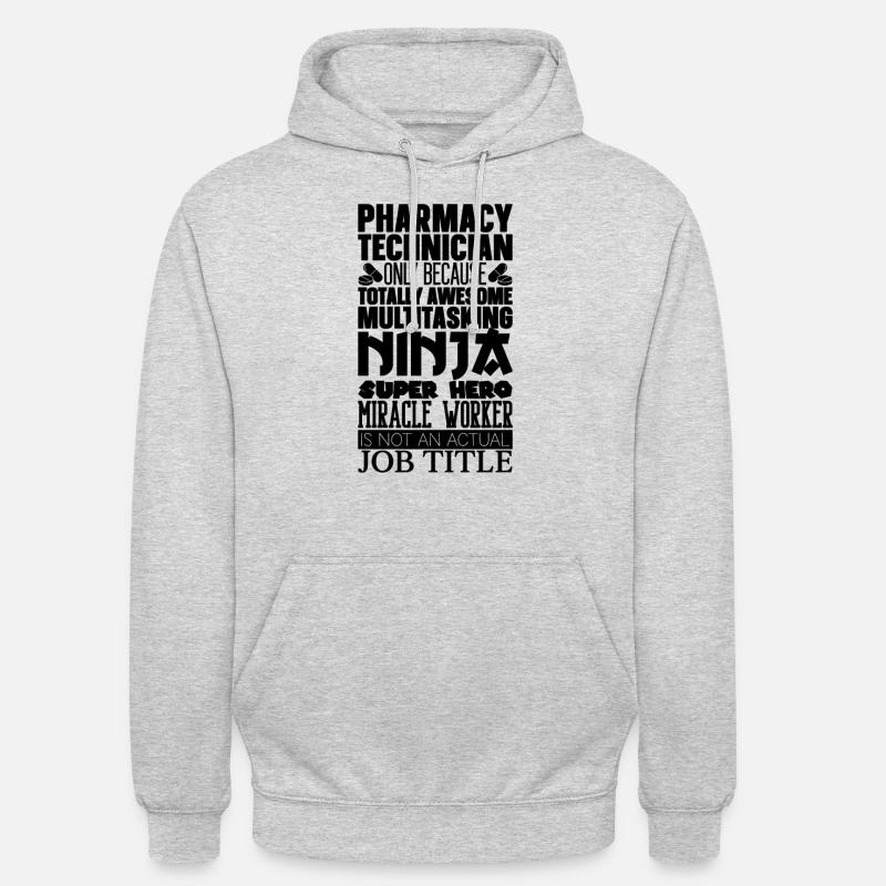 Pharmacy Technician Pharmacy Gift Idea - Unisex Hoodie - light heather grey