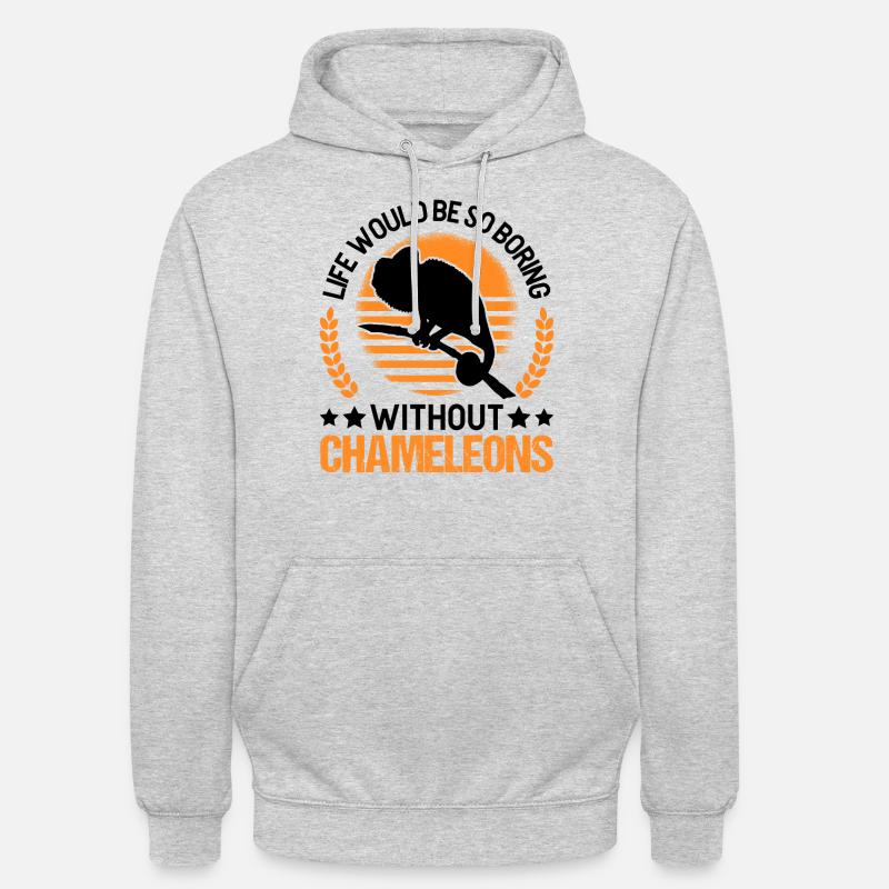 Chameleon Gift Chameleon - Unisex Hoodie - light heather grey