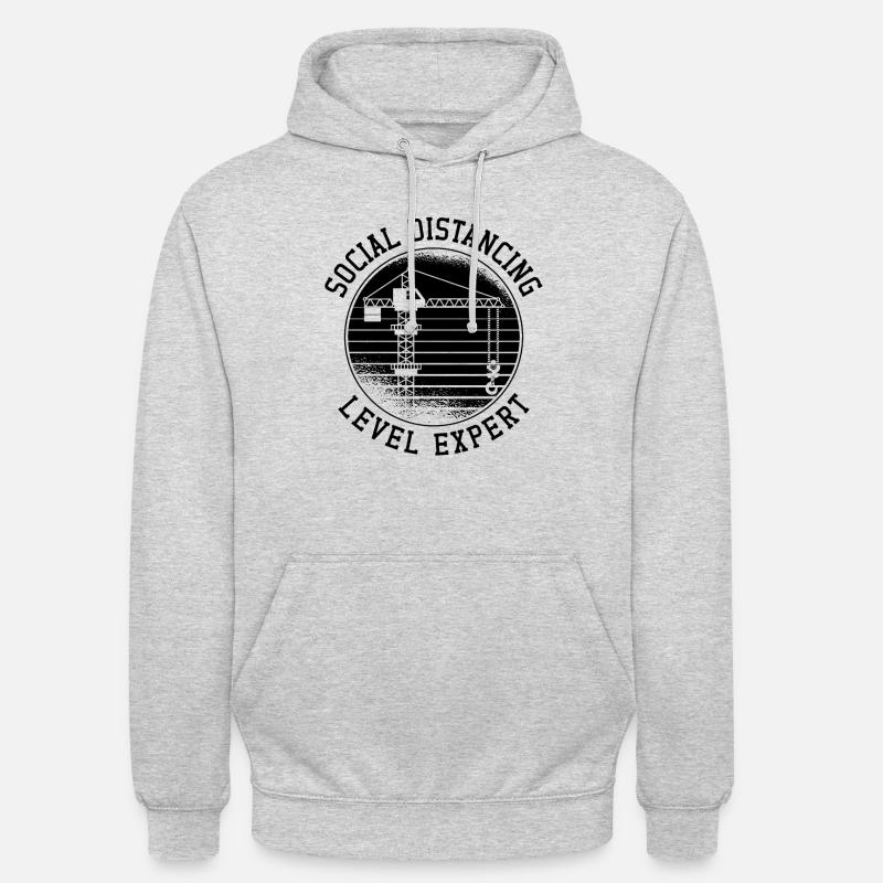 Construction Worker Construction Crane Operator Crane Driver Gift Idea Unisex Hoodie