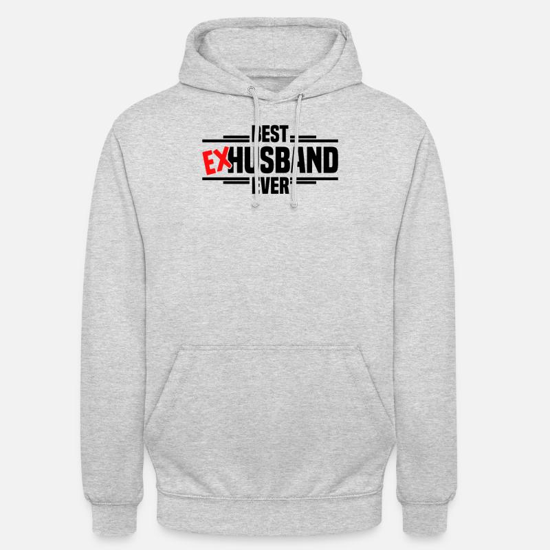 Scheidung Trennung Ehe Ex Scheidungsparty - Unisex Hoodie - Hellgrau meliert