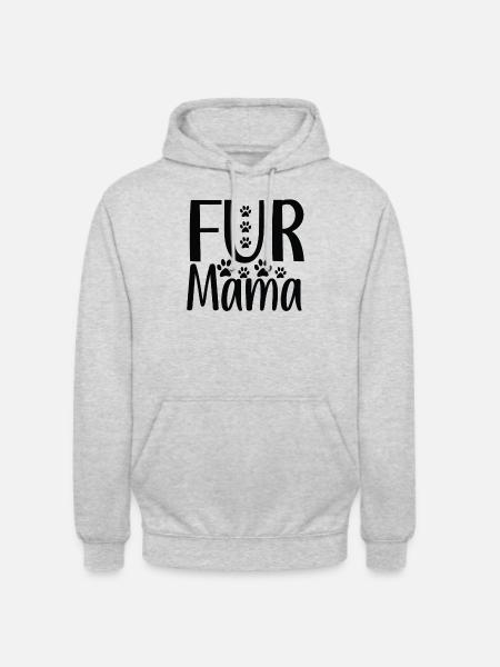 Fur Mom - Unisex Hoodie - light heather grey