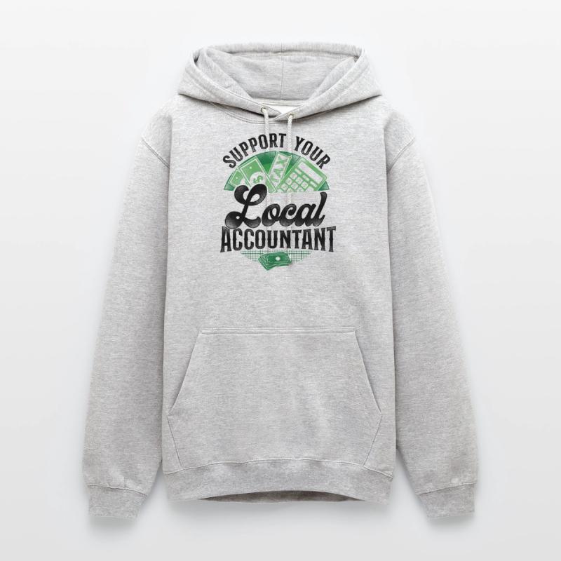 Comptable Comptable Comptable Comptabilité Sweat-shirt à capuche unisexe