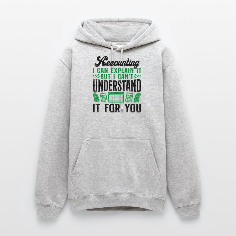 Comptable Comptable Comptable Comptabilité Sweat-shirt à capuche unisexe